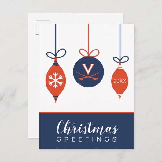 ヴァージニアの騎士|の休日 シーズンポストカード (正面/裏面)