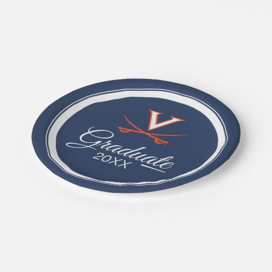 ヴァージニアの騎士|の卒業 ペーパープレート (アングル)