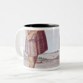 ヴァージニアのSecotonからの司祭 ツートーンマグカップ (正面左)