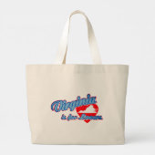 ヴァージニアは恋人たちのため ラージトートバッグ (裏面)