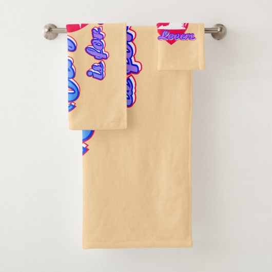 ヴァージニアは恋人向け バスタオルセット (インサイチュ)