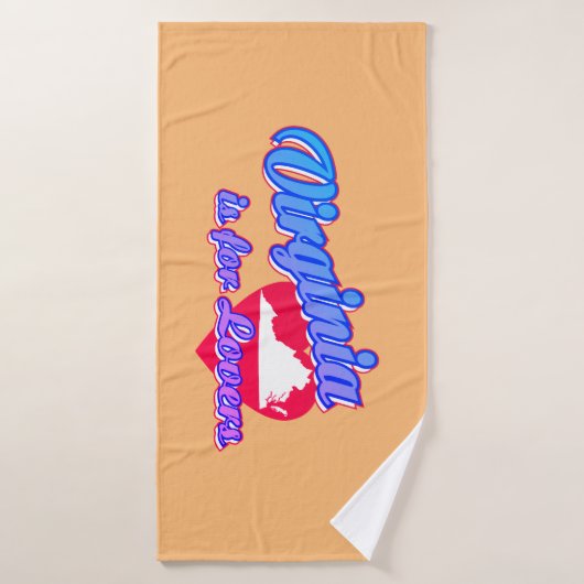 ヴァージニアは恋人向け バスタオル (バスタオル)