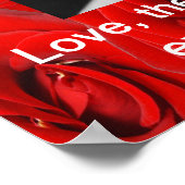 ヴァージニアウルフ&ラブ引用文ポスター ポスター (角)