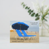 ヴァージニアビーチアウェイツポストカード ポストカード (スタンド正面)