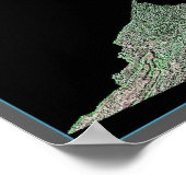 ヴァージニア宇宙衛星ポスター ポスター (角)