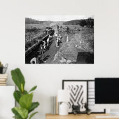 ヴァージニア州クリフトンの南北戦争鉄道, 1863 ポスター (ホームオフィス)