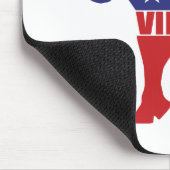 ヴァージニア民主党員のろば マウスパッド (コーナー)