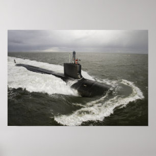 ヴァージニア級攻撃潜水艦 ポスター
