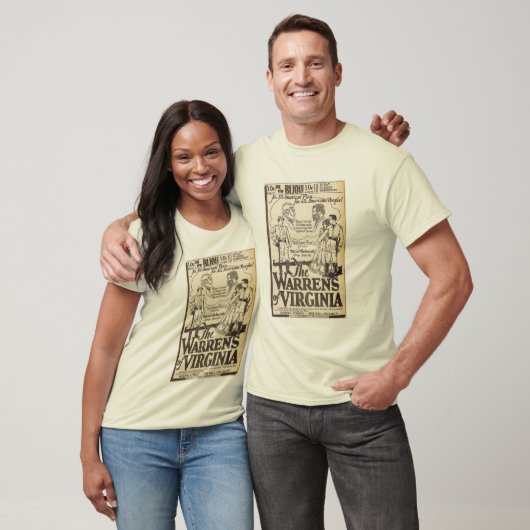 ヴァージニア静か映画Ad Shirtのウォーレン Tシャツ (ユニセックス)