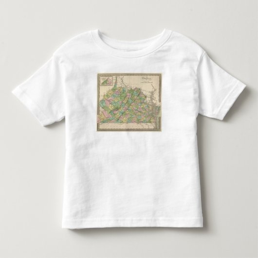 ヴァージニア3 トドラーTシャツ (正面)