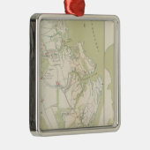 ヴァージニア、ウィリアムズバーグへのYorktownのDept メタルオーナメント (右)