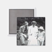 ヴァージニア・ウルフとクリーブとジュリアン・ベル， 1910 マグネット (正面/裏面)