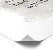 ヴァージニア・ウルフ引用文 – 女性の歴史のアイコン ポスター (角)