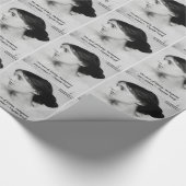 ヴァージニア・ウルフ・アノニマスは女性引用文 ラッピングペーパー (角)