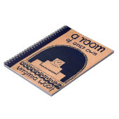 ヴァージニア・ウルフ・ブックが自分の部屋をカバー ノートブック (左側)