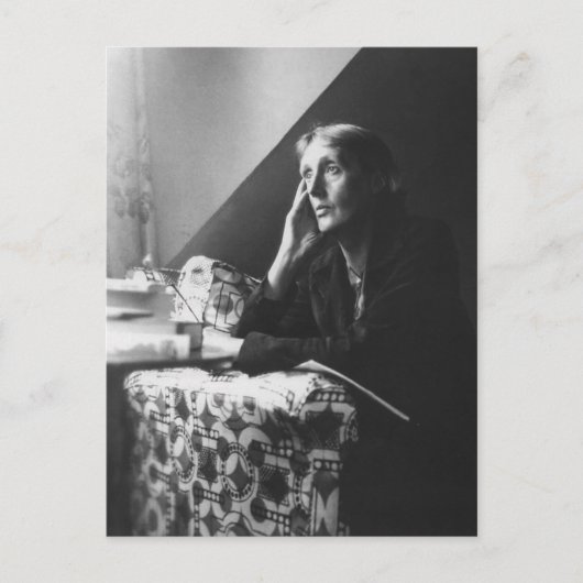 ヴァージニア・ウルフ ポストカード (正面)