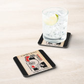 ヴァージニア・ウルフ・ヴァネッサ・ベル著者日記をカバー コースター (右側)