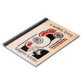 ヴァージニア・ウルフ・ヴァネッサ・ベル著者日記をカバー ノートブック (左側)