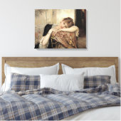 ヴァージニア(ザ・パリジャンの女性) (by Albert Edelfeel) キャンバスプリント (インサイチュ (寝室))