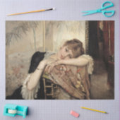 ヴァージニア（ザ・パリジャンの女性） (by Albert Edelfeel) 薄葉紙 (クラフト)