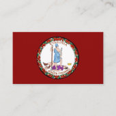 ヴァージニア・シール、ヴァージニア・シール 名刺 (正面)