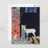 ヴァージニア・フランセス・ステレットによるフランスのフェアリーテイル ポストカード (正面/裏面)