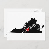 ヴァージニア・ラブ!VA愛好家への贈り物 ポストカード (正面/裏面)