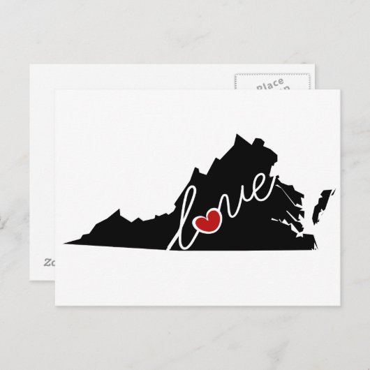 ヴァージニア・ラブ!VA愛好家への贈り物 ポストカード (正面/裏面)