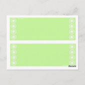 ヴァージニアBLUEBELLSのしおり ポストカード (裏面)