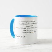 ヴァージニアWoolfこっそり盜む猫のマグ マグカップ (正面左)