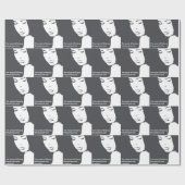 ヴァージニアWoolfの引用文 ラッピングペーパー (フラット)