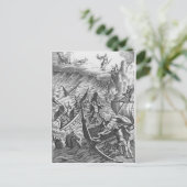 ヴァージルの「The Aeneid」からのイラストレーション ポストカード (スタンド正面)