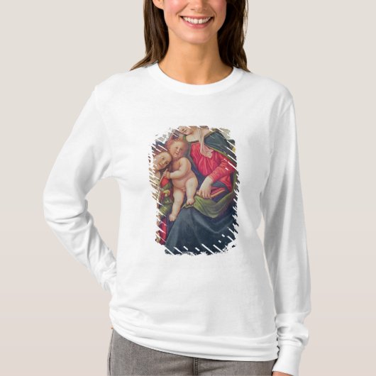 ヴァージンおよび子供および天使のミュージシャン Tシャツ (正面)