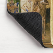 ヴァージンおよび子供に示されるリチャード二世 マウスパッド (コーナー)