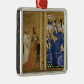 ヴァージンおよび子供に示されるリチャード二世 メタルオーナメント (右)