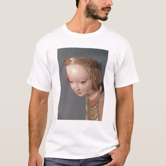 ヴァージンおよび子供のの頭部の詳細 Tシャツ (正面)
