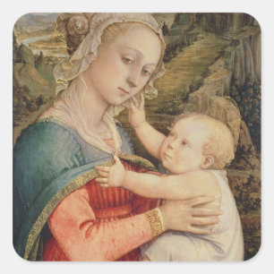 ヴァージンおよび子供、c.1465 スクエアシール