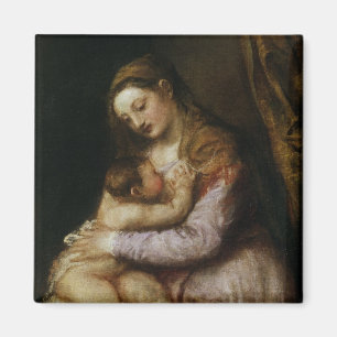 ヴァージンおよび子供、c.1570-76 マグネット