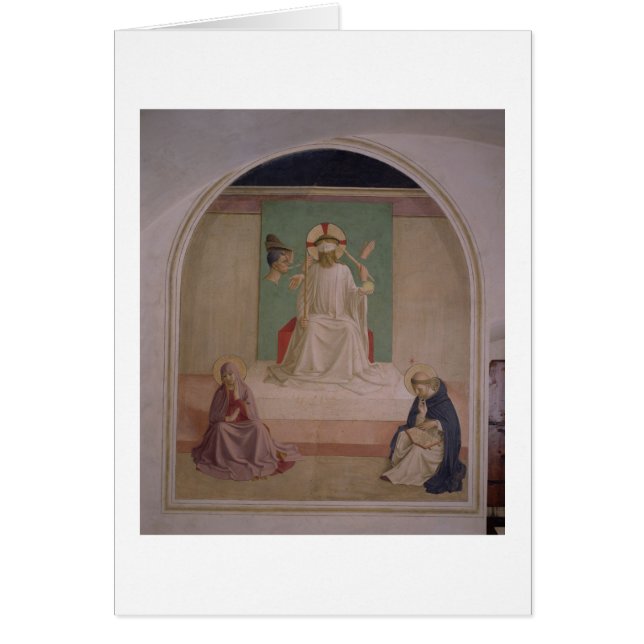 ヴァージンおよびSt. Domiを持つキリストの欺くこと (正面)