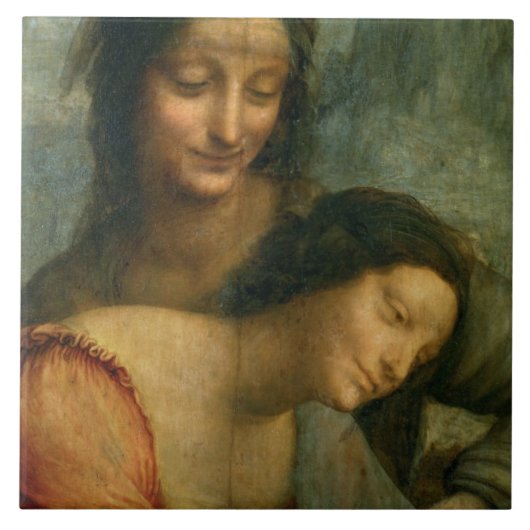 ヴァージンからのヴァージンそしてセントアンナの詳細 タイル (正面)