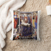 ヴァージンで即位した天使の子 クッション (ブランケット)