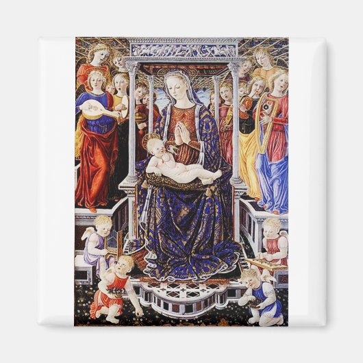 ヴァージンで即位した天使の子 マグネット (正面)