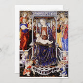 ヴァージンで即位した天使の子 招待状 (正面/裏面)