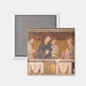 ヴァージンで聖フランシスと聖ヨハネの子ども マグネット (正面/裏面)