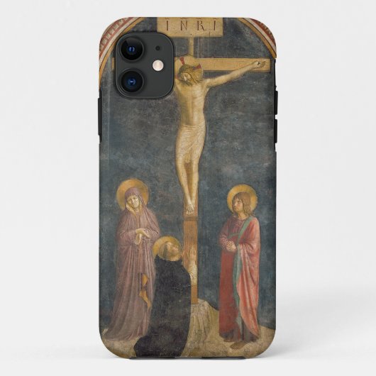 ヴァージンとのはりつけ、SS。 ジョンEvangeli Case-Mate iPhoneケース (裏面)