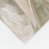 ヴァージンとエンジェルス – ウィリアム – アドルフブーゲロー フリースブランケット (角)