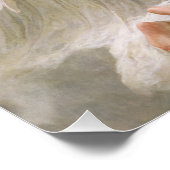 ヴァージンとエンジェルス – ウィリアム – アドルフブーゲロー ポスター (コーナー)