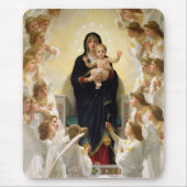 ヴァージンとエンジェルス – ウィリアム – アドルフブーゲロー マウスパッド (正面)