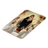 ヴァージンとエンジェルス – ウィリアム – アドルフブーゲロー マグネット (左側)