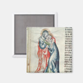 ヴァージンとキリスト，の情熱から マグネット (正面/裏面)